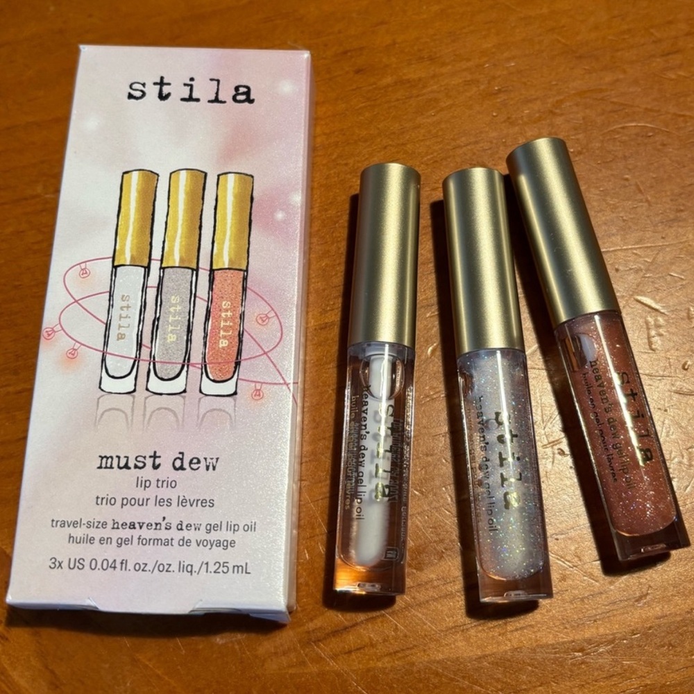 Stila Must Dew Lip Oil Trio